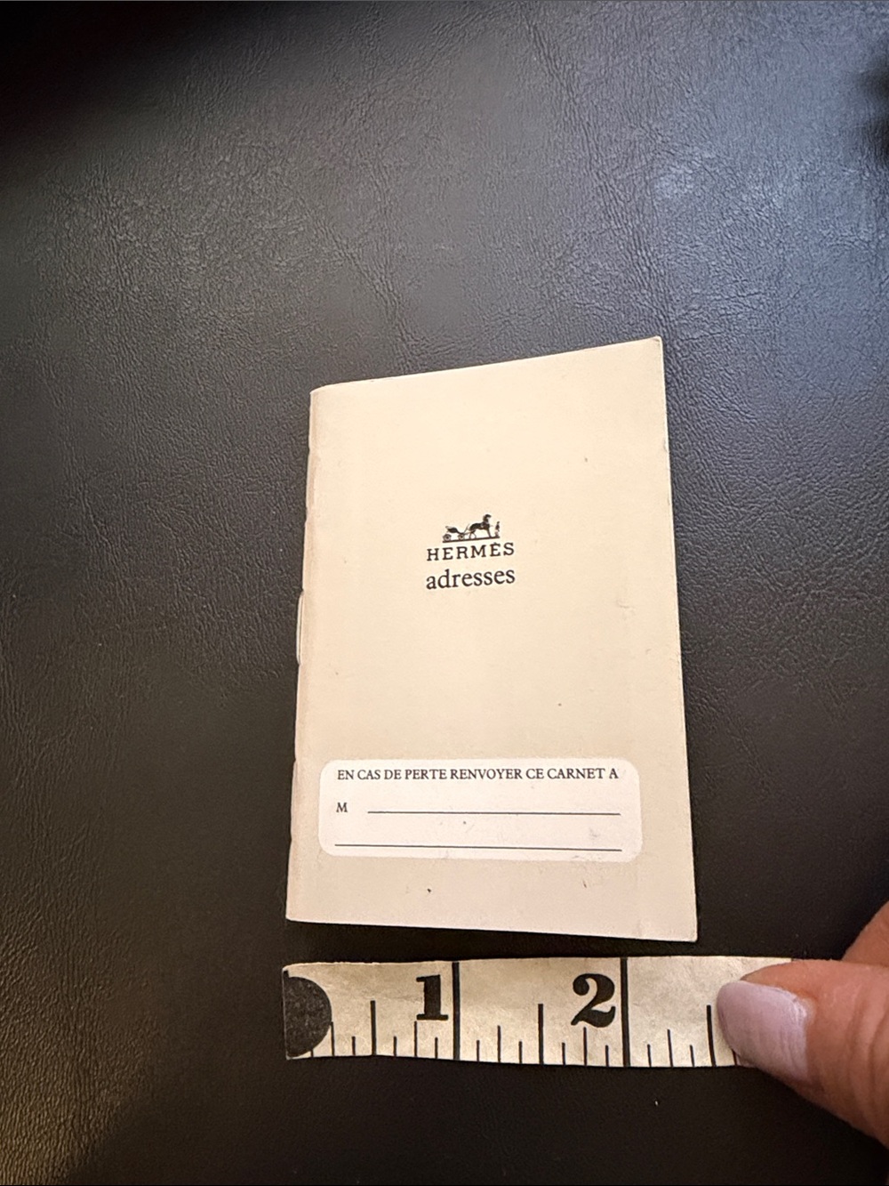 Hermes mini address booklet